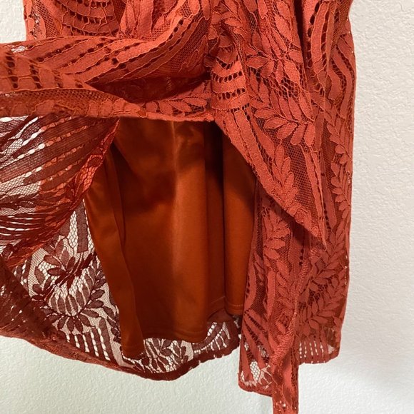 Funky Soul Mini Dress 💌Free Shipping Sienna w. Lace Overlay Size Small - Picture 9 of 10